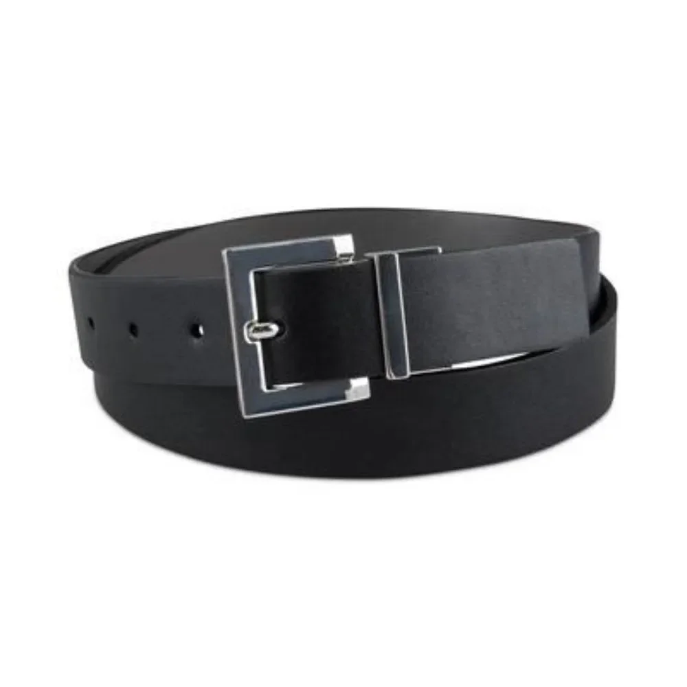 INC International Concepts Men's Faux-Leather Reversible Belt